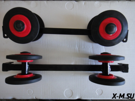 Быстросъемный катковый блок на склизу Райда