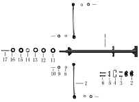 Рулевая рейка КВАДРОЦИКЛА GBM DAXTER 200