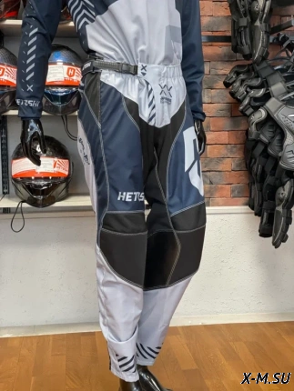 Штаны кроссовые HETOSHI DEMURE TYPE-2 цв, Серо-черный р.XXL