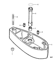 Дополнительные компоненты 2-х тактного ПЛМ MERCURY 40 M Серийный номер от 0P325500 и выше