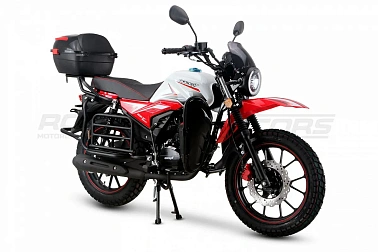 Мотоцикл дорожный ROCKOT QUEST 150 (белый/красный глянцевый, ЭПТС)