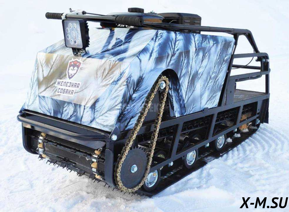 Мотобуксировщик Irondog (Железная собака) M500 15 Камуфляж Охотник Мотобуксировщик Irondog (Железная собака) M500 15 Камуфляж Охотник