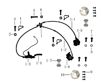 Передний тормоз КВАДРОЦИКЛА GBM DAXTER 200