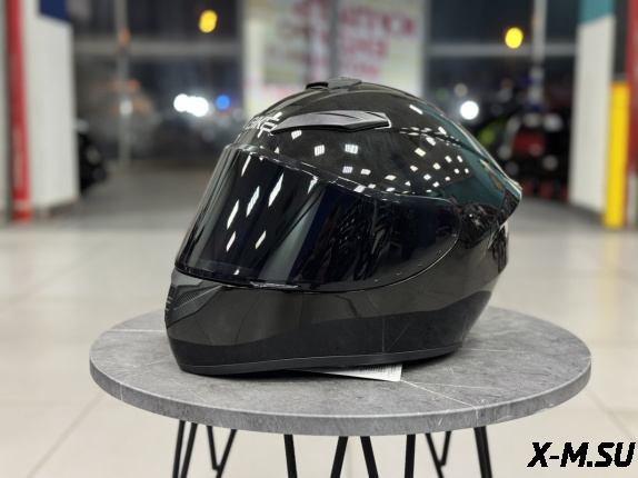 Шлем интеграл HETOSHI XD1-91 цв. Черный глянцевый  р. XL 