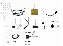 Элекрика КВАДРОЦИКЛА PROMAX RENEGADE 200/300
