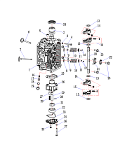 Головка цилиндра 4-Х ТАКТНОГО ПЛМ HIDEA F30FHL