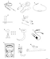 Инструменты (Часть 2) 4-Х ТАКТНОГО ПЛМ MERCURY 5 Серийный номер от 0P401000 и выше