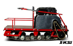 Мотобуксировщик MOTODOG 500, 13 задний привод