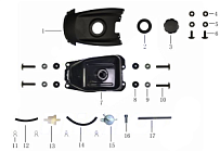 Топливный бак КВАДРОЦИКЛА PROMAX RENEGADE 200/300