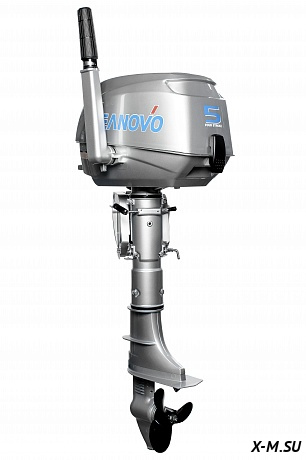 Лодочный мотор SEANOVO SNF5HL с баком 12 л. Лодочный мотор SEANOVO SNF5HL с баком 12 л.