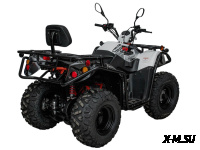 Квадрицикл KAYO AU200 спинка дуги (белый пластик 2024 г.) (ПТС)